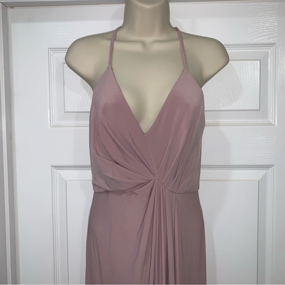 DB Studio Gathered Bridesmaids Dress - Picture 3 of 16
